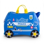 Trunki Dětský kufřík + odrážedlo Policejní auto Percy