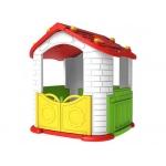 iMex Toys Zahradní domeček 5v1 červený ZOG.CHD-808