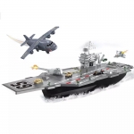 iMex Toys Obrovský letadlový vojenský set 90x65x18cm