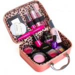 iMex Toys Velká kosmetická sada pro holky v růžovém kufříku