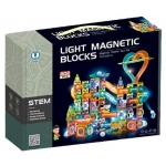 iMex Toys magnetická svítící kuličková dráha Magnetic 202 ks