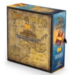 Noble Collection Puzzle Lord of the Rings - Middle Earth Map