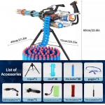 iMex Toys robustní 360st otočný kulomet s podstavcem