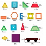 iMex Toys magnetická stavebnice 130 ks Construction