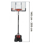 iMex Toys Basketbalový koš 205 cm rostoucí 666-E7