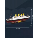 iMex Toys Balody Stavebnice Titanic 4190 ks