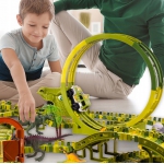 iMex Toys XXL dinosaurus autodráha 324 ks dino dráha 530 cm